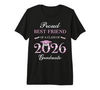 Orgulloso Mejor Amigo de una Clase de Graduado 2026 Camiseta Premium