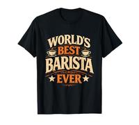 Orgulloso Mejor Barista Divertido Cita café Trabajadores clásico Vintage Camiseta