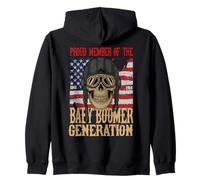 Orgulloso Miembro de la generación Baby Boomer 1946 1964 Boomers Sudadera con Capucha