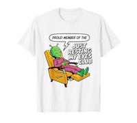 Orgulloso Miembro de The Just Resting My Eyes Club Alien UFO Camiseta