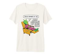 Orgulloso Miembro de The Just Resting My Eyes Club Alien UFO Camiseta Premium