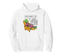 Orgulloso Miembro de The Just Resting My Eyes Club Alien UFO Sudadera con Capucha