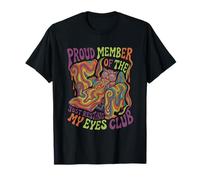 Orgulloso Miembro de The Just Resting My Eyes Club Owl Retro Camiseta