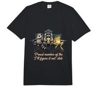 Orgulloso Miembro del Club I'Ll Figure It out Comfort Colors Adult Heavyweight T-Shirt