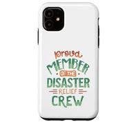 Orgulloso Miembro del Equipo de Ayuda por Desastre Carcasa para iPhone 11