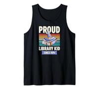 Orgulloso niño Desde 1974 Año de Nacimiento Libro Amante Cumpleaños Camiseta sin Mangas