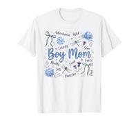 Orgulloso Niño Mamá Vida Wild Sons Hortensia Libélula Camiseta
