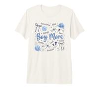 Orgulloso Niño Mamá Vida Wild Sons Hortensia Libélula Camiseta Premium