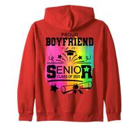 Orgulloso novio de una clase de 2025 Graduado senior Sudadera con Capucha
