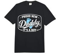Orgulloso Nuevo papá, es un niño, papá para ser, Padre por Primera Vez Comfort Colors Adult Heavyweight T-Shirt