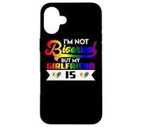 Orgulloso Orgullo LGBTQ + CSD No Soy Bisexual Sino mi Novia Carcasa para iPhone 16 Plus