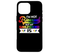 Orgulloso Orgullo LGBTQ + CSD No Soy Bisexual Sino mi Novia Carcasa para iPhone 16 Pro MAX