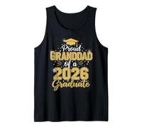 Orgulloso Padre de una Clase 2026, Graduado de último año, 26 Camiseta sin Mangas