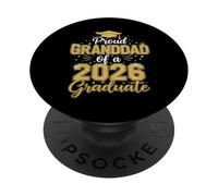 Orgulloso Padre de una Clase 2026, Graduado de último año, 26 PopSockets PopGrip Adhesivo