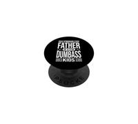 Orgulloso Padre de Unos cuantos niños Idiotas Divertido papá Humor PopSockets PopGrip Adhesivo
