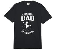 Orgulloso papá de un bailarín Ballet Dance Padre Comfort Colors Adult Heavyweight T-Shirt