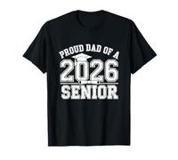 Orgulloso papá de un Equipo de graduación Senior 2026 Camiseta
