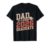 Orgulloso papá de un Graduado Senior 2026 Camiseta