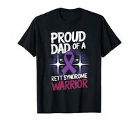 Orgulloso papá de un guerrero con síndrome de Rett Daddy Camiseta