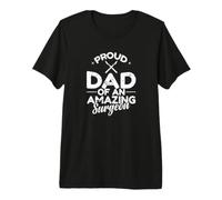 Orgulloso papá de un increíble Cirujano Padre médico Camiseta Premium