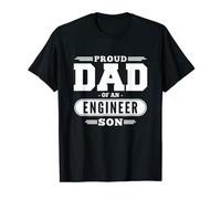 Orgulloso Papá Ingeniero Hijo Industrial Electric Ohm Ley Física Camiseta