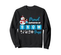 Orgulloso partidario del día de la Nieve Maestro de química de Navidad Sudadera
