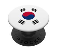 Orgulloso Partido de Corea del Sur Bandera del país Corea del Juego Famil PopSockets PopGrip Adhesivo