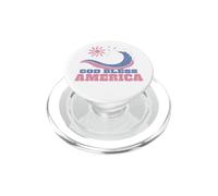 Orgulloso Patriótico Dios Bendiga América Memorial Veteranos PopSockets PopGrip para MagSafe