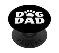 Orgulloso Perro papá Huella día del Padre o cumpleaños PopSockets PopGrip Adhesivo