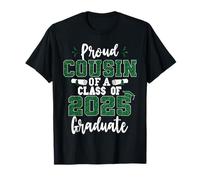 Orgulloso primo de una clase de 2025 Graduate Senior Graduate Camiseta