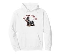 Orgulloso Propietario de la Raza de Perro Scottish Terrier Scottie Sudadera con Capucha