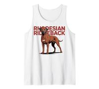 Orgulloso Propietario de Raza de Perro Rhodesian Ridgeback Camiseta sin Mangas