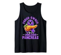 Orgulloso Propietario de un diseño de páncreas inútil Camiseta sin Mangas