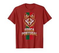 Orgulloso Sempre FORÇA Portugal Bandera de animación Favorita del país Camiseta