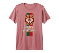 Orgulloso Sempre FORÇA Portugal Bandera de animación Favorita del país Camiseta Premium