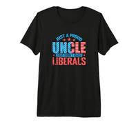 Orgulloso tío Conservador Anti-Liberal Camiseta Premium