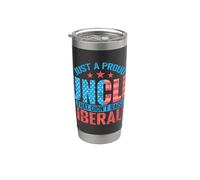 Orgulloso tío conservador anti-liberal Vaso térmico de acero inoxidable de doble pared