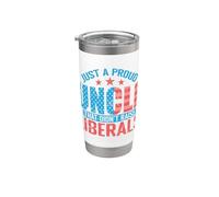 Orgulloso tío conservador anti-liberal Vaso térmico de acero inoxidable de doble pared