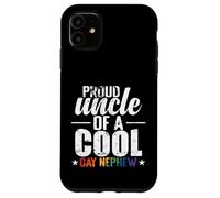 Orgulloso Tío Fresco Sobrino Gay Carcasa para iPhone 11