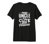 Orgulloso Tío Linda Princesa Sobrina Camiseta Premium
