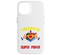 Orgulloso Trabajador Social no remunerado Servidor público Soy voluntario Carcasa para iPhone 14