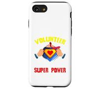 Orgulloso Trabajador Social no remunerado Servidor público Soy voluntario Carcasa para iPhone SE (2020) / 7/8