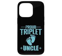 Orgulloso Triplet Uncle Baby Feet Carcasa para iPhone 13 Pro