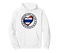 Orgulloso y Lucky To Be Thai I Love Thailand - Gráfico de Bandera Genial Sudadera con Capucha