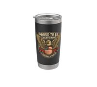 Orgullosos de ser todo lo que los liberales odian patriota conservador Vaso térmico de acero inoxidable de doble pared