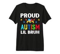 Orgullosos Hermanos Autismo Bruh Bro Hombre Autista Hombres Hermano Hijo Camiseta Premium