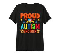 Orgullosos Hermanos Autismo Bruh Bro Hombre Autista Hombres Hermano Hijo Camiseta Premium