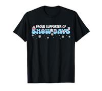Orgullosos Seguidores de Snow Day Teacher Crew Funny Christmas Camiseta