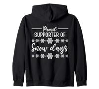 Orgullosos Seguidores de Snow Day Teacher Funny Merry Christmas Sudadera con Capucha