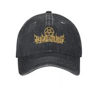 ORHFHVW Gorra de béisbol Classic Thy Art Is Murder Logo Unisex Denim Desgastado Snapback Sombrero al Aire Libre Tapa Blanda desestructuradaRegalo de cumpleaños